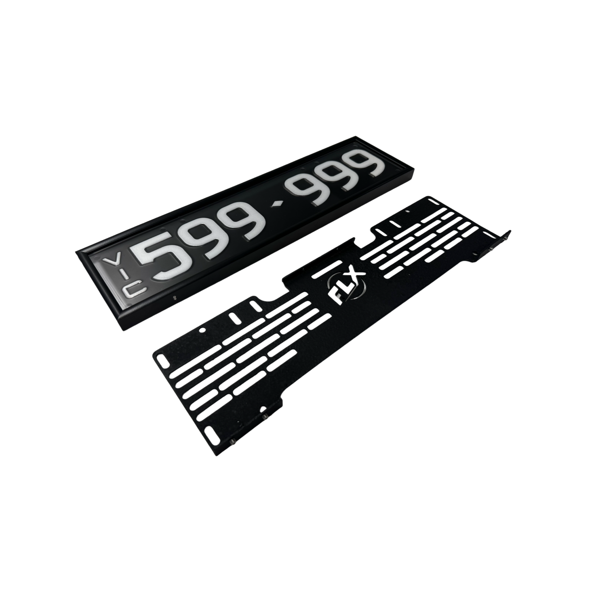 Number Plate Cover - FLX 6 Digit VIC Plates
