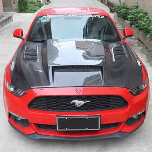 Ford Mustang TF Style Carbon Fibre Hood