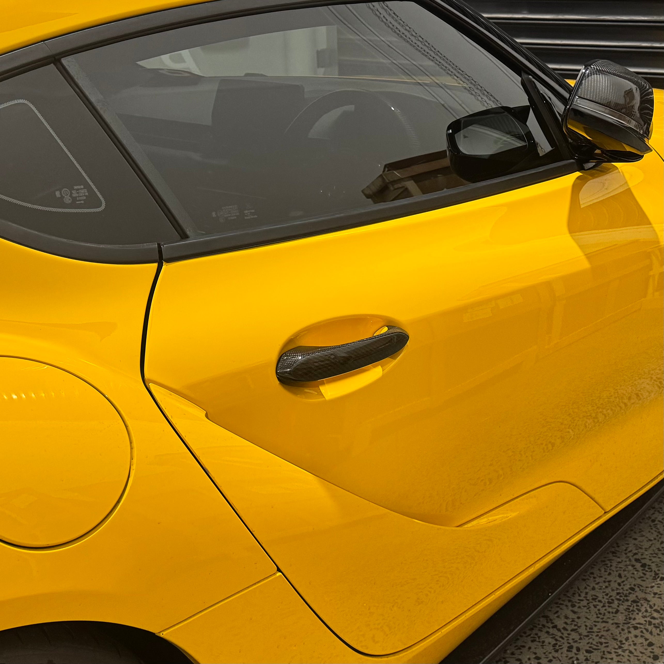 A90 Toyota Supra MK5 Dry Carbon Fibre Door Handle Covers