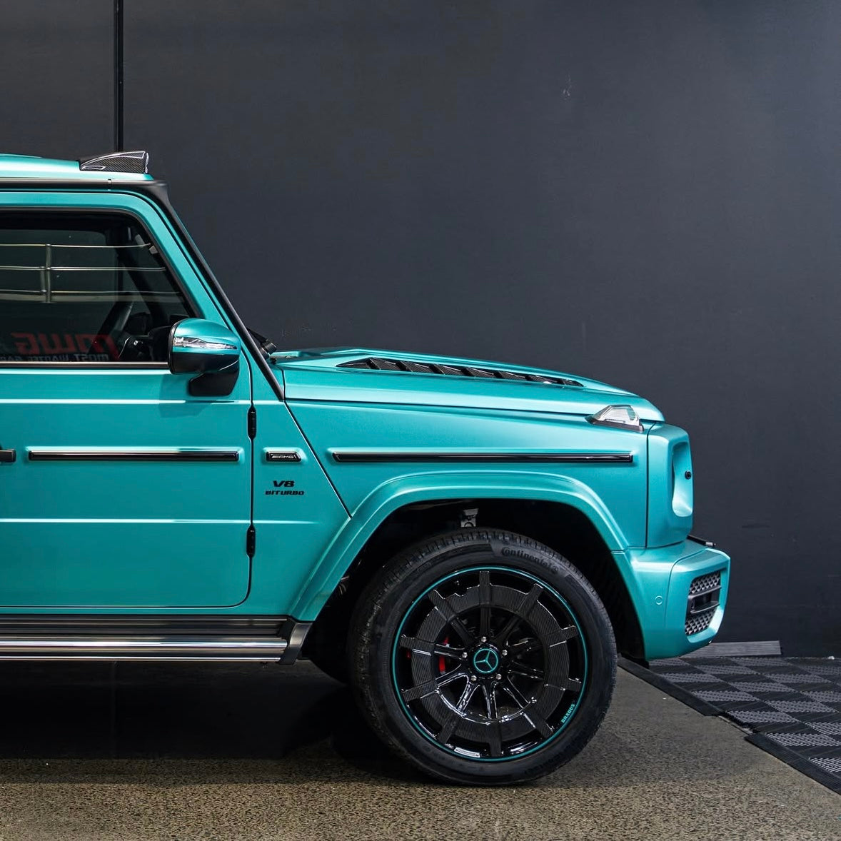 Mercedes Benz G Class BRABUS Style Roof Spoiler With Light (2019-2024) W464 Dry Carbon Fibre