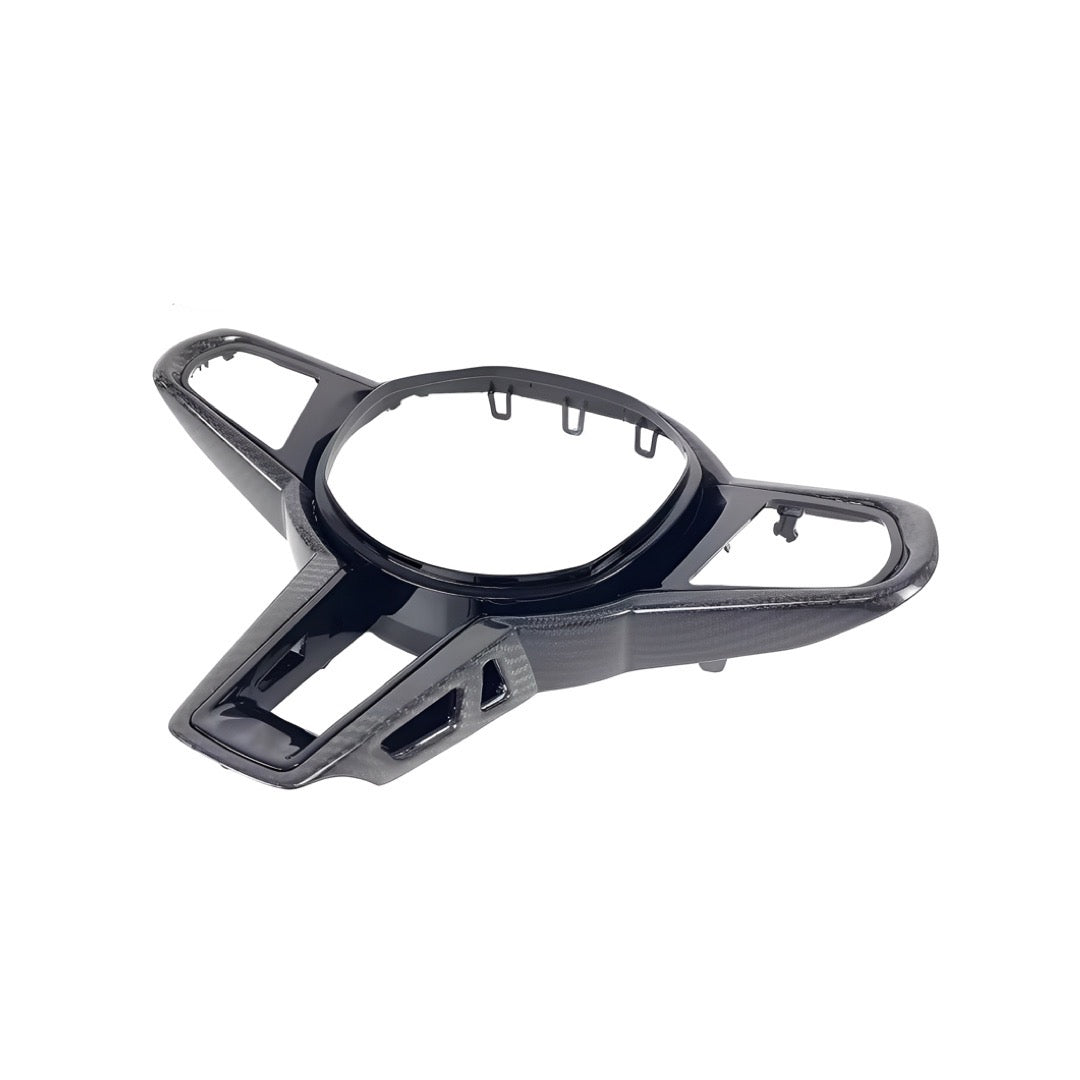 Steering Wheel Trim Carbon Fibre BMW 3 Series G20/G21 LCI