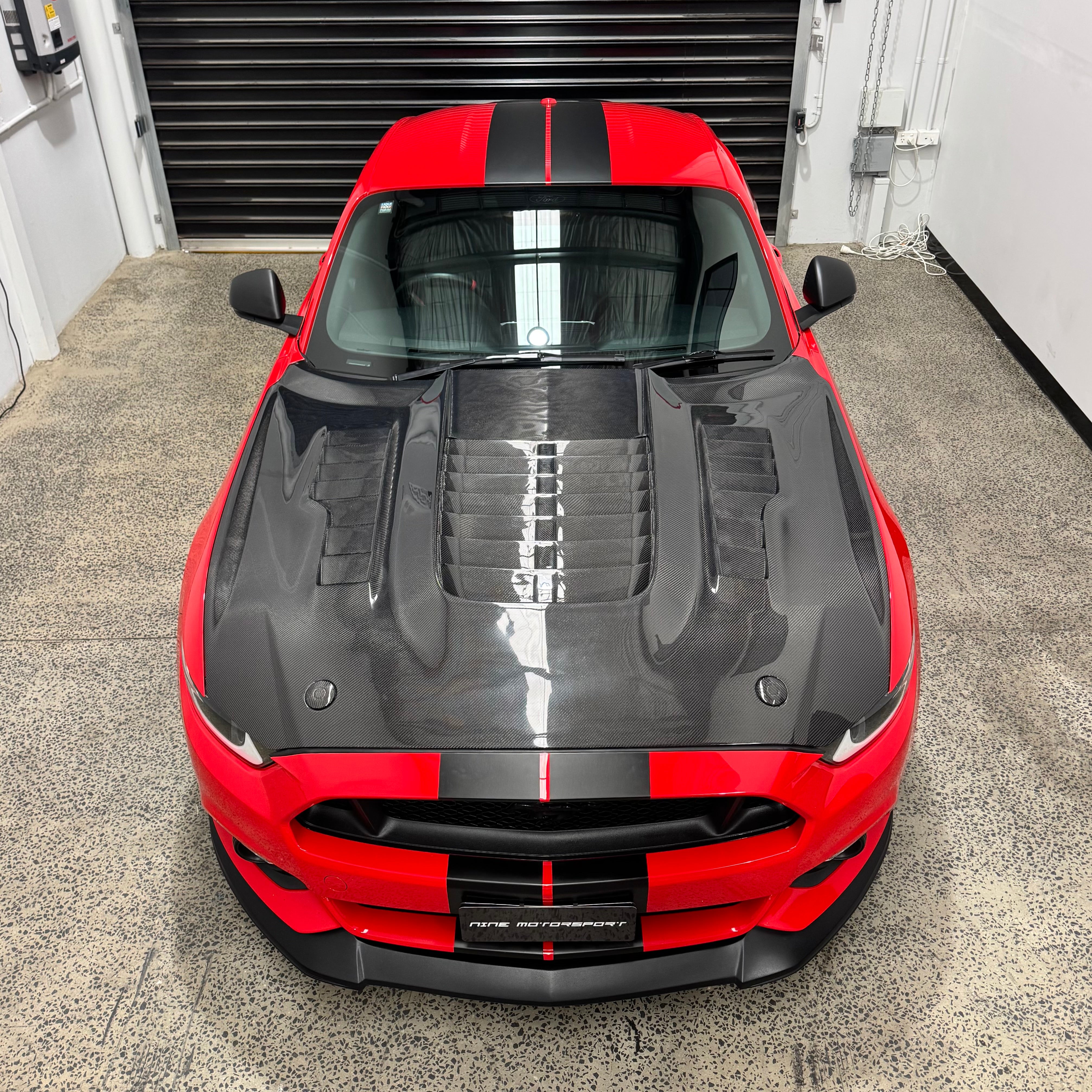 Ford Mustang Vented Carbon Fibre Hood