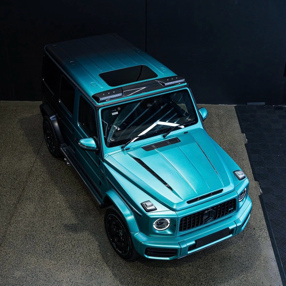 Mercedes Benz G Class Top Car Style Dry Carbon Fibre Hood (19-24)