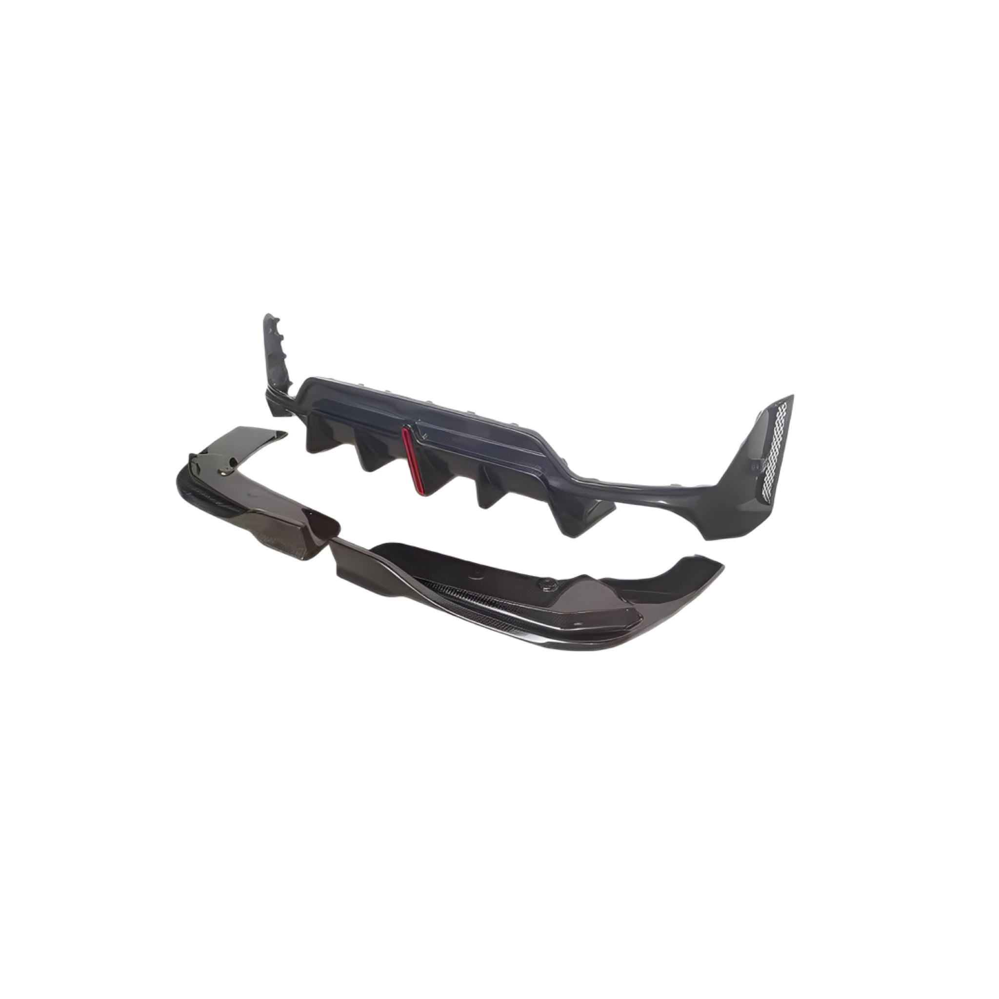 BMW 3 Series G20 LCI Carbon Fibre Rear Diffuser with Lamp (22+)
