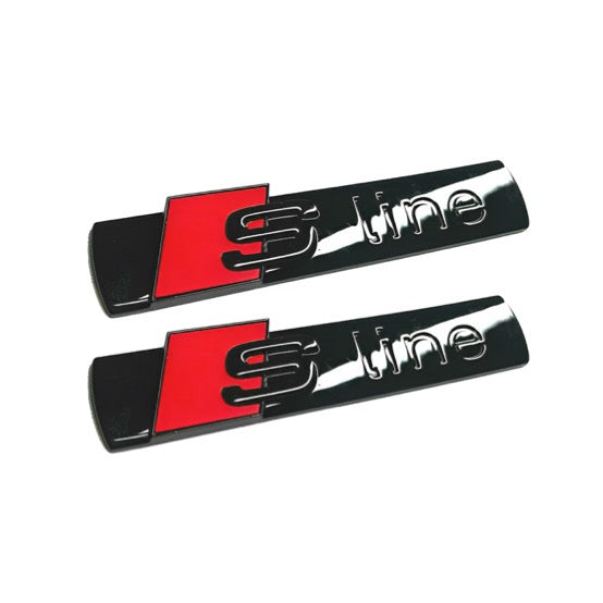 Audi A4 Gloss Black Badges (2008-2016)