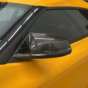 M Performance Style Carbon Fibre Mirror Caps for BMW 1/2 Series X1/X2/Z4 F39 F40 F44 F48 G29 & A90 Toyota Supra