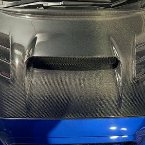 Subaru WRX VA (15-21) VARIS Style Carbon Fibre Hood