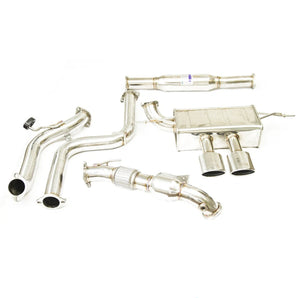Invidia Q300 Turbo Back Exhaust w/SS Tips - Ford Focus ST LW/LZ 11-18