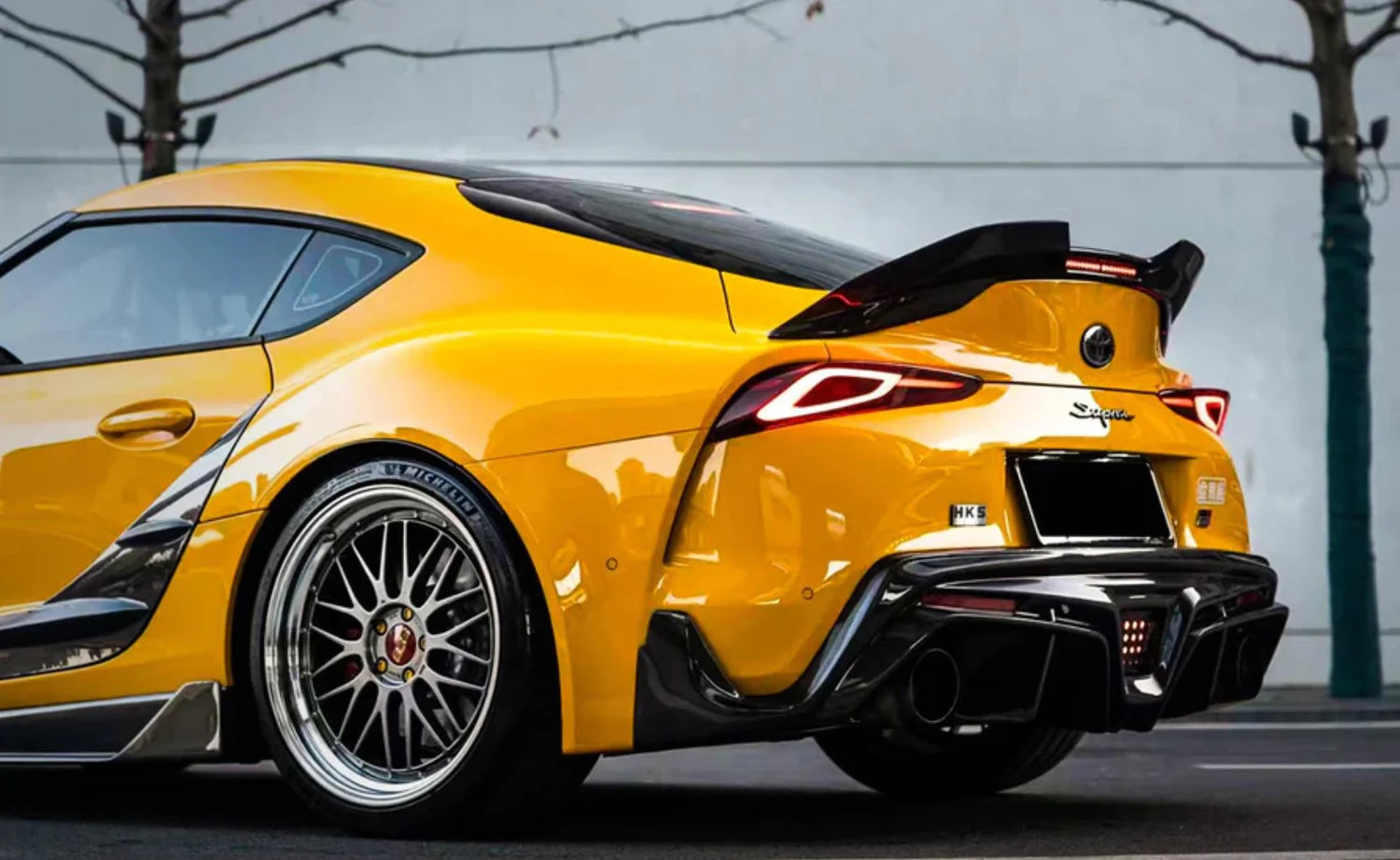 A90 Toyota Supra MK5 (19+) Duckbill Rear Spoiler With LED Light