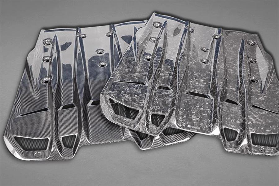 Capristo Carbon Fibre Forged Underbody Engine Cover for Porsche 991.1 & 991.2 GT3 - 02PO08610003GT3RSK