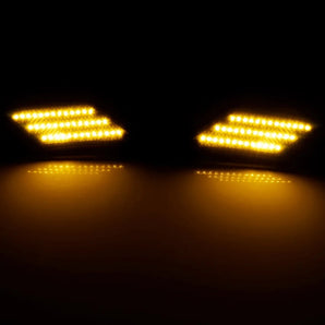 Black LED Side indicator Side marker Light For (13-19) Subaru BRZ/13-19 Toyota 86 ZN6