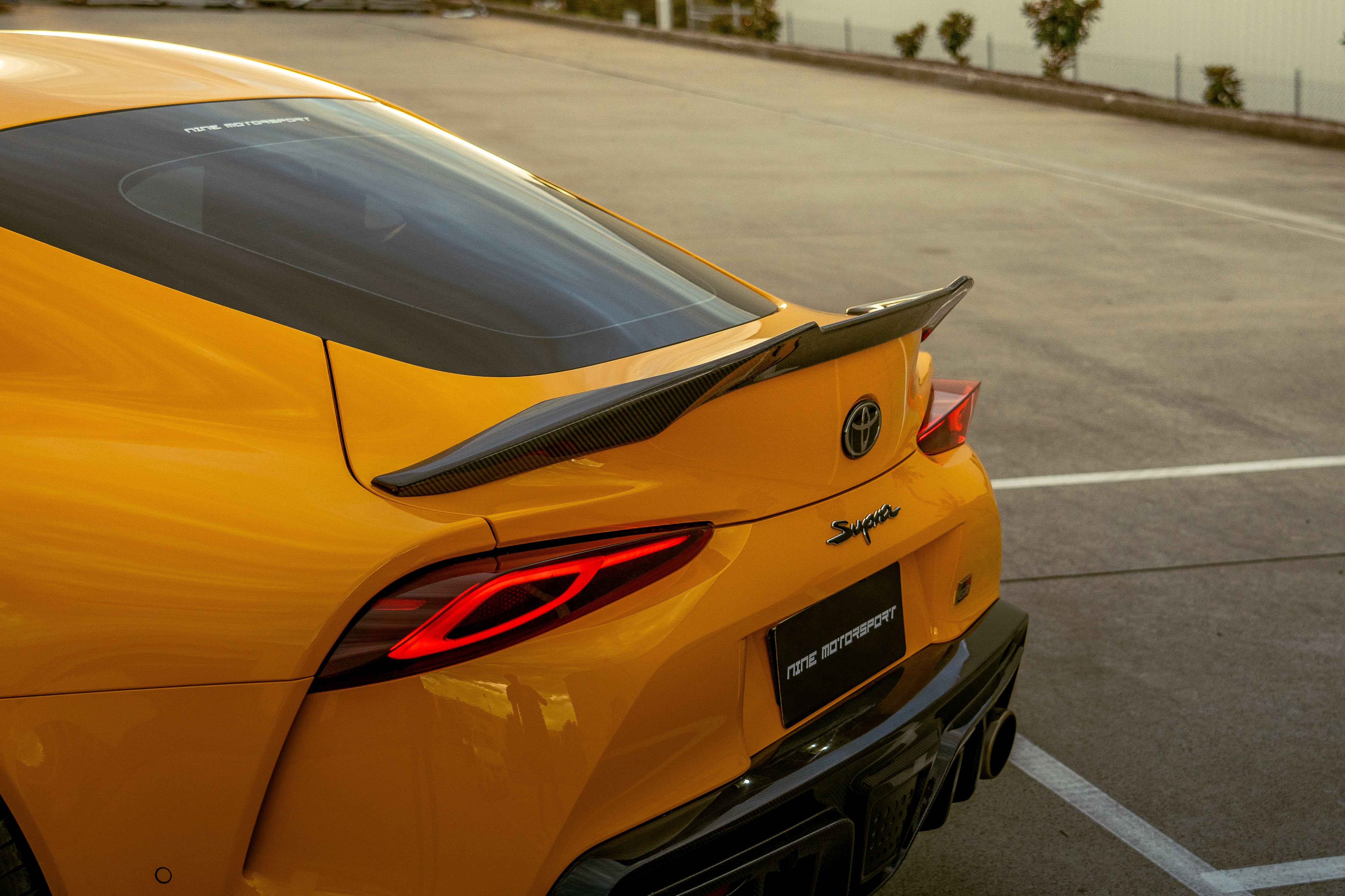 A90 Toyota Supra MK5 Duckbill Carbon Fibre Rear Spoiler (19-24)
