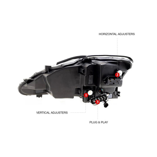 2006-2013 LEXUS IS250 IS350 ISF RGB LED HEADLIGHTS