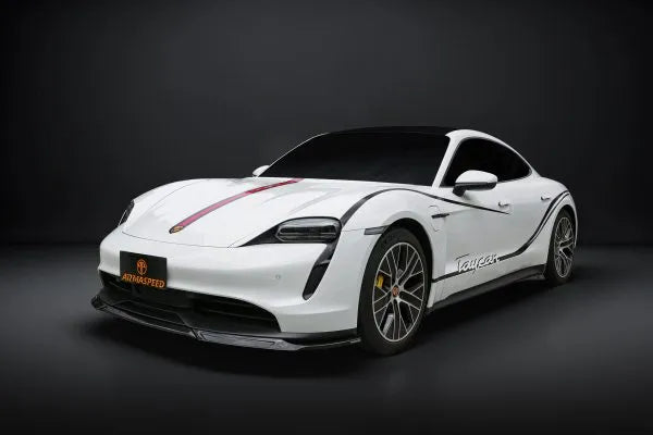 Armaspeed Porsche Taycan ARMASPEED Dry Carbon Fiber Side Skirts