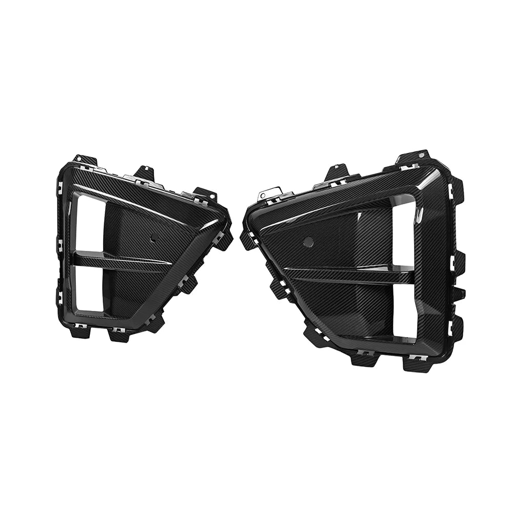 Sooqoo Pre Pregged Dry Carbon Fiber Front Duct for BMW X5M F95 / X6M F96 LCI