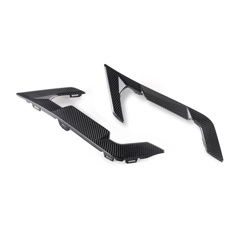 Sooqoo Pre Pregged Dry Carbon Fiber Side Fender Trim for BMW X6M F96 LCI