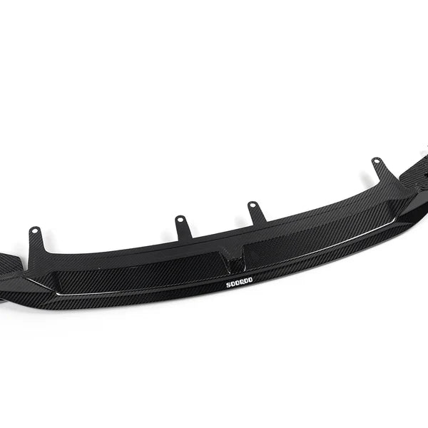 Sooqoo Pre Pregged Dry Carbon Fiber Front Lip for BMW 8 Series G14 G15 G16