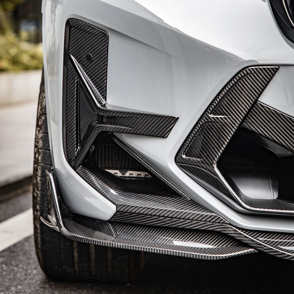 Sooqoo Pre Pregged Dry Carbon Fiber Side Vents for BMW X3M F97 LCI 2022+