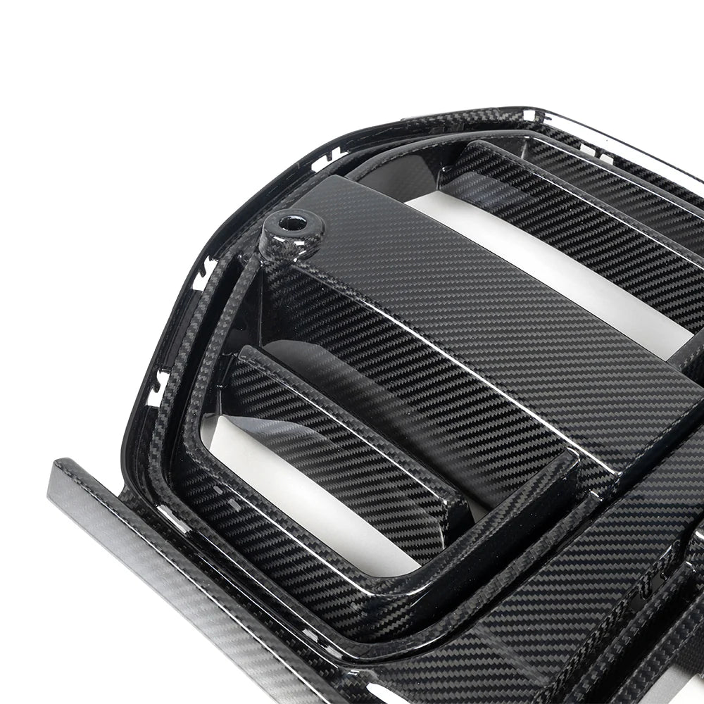 Sooqoo Pre Pregged Dry Carbon Grille for BMW M3 G80 G81 / M4 G82 G83 with ACC 2020+