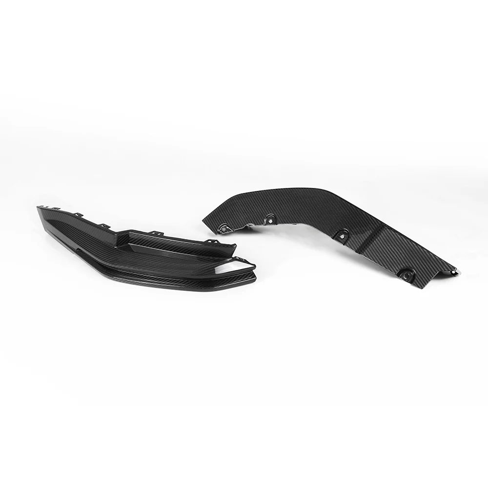 Sooqoo Pre Pregged Dry Carbon Fiber Rear Splitter for BMW M3 G80 G81 2020+