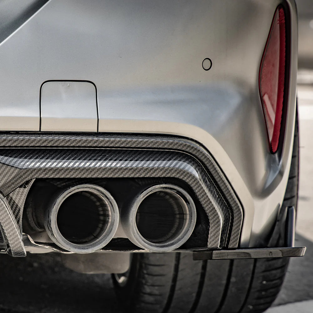 Sooqoo Pre Pregged Dry Carbon Fiber Rear Diffuser for BMW M8 F93