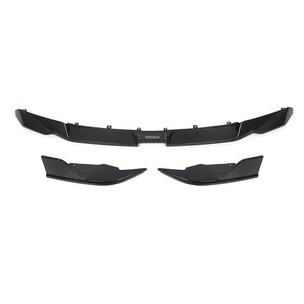 Sooqoo Pre Pregged Dry Carbon Fiber Front Lip for BMW M8 F91 F92 F93
