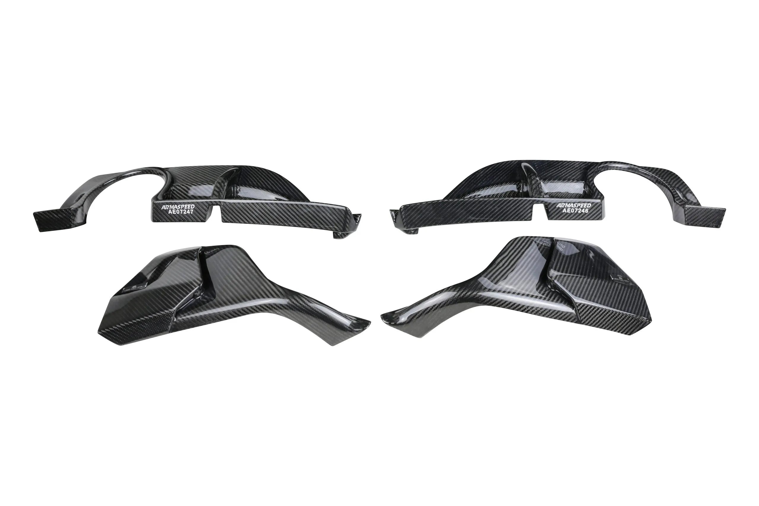 Armaspeed Toyota Supra A90 MK5 ARMASPEED Carbon Fibre Rear Diffuser | Rear Pods