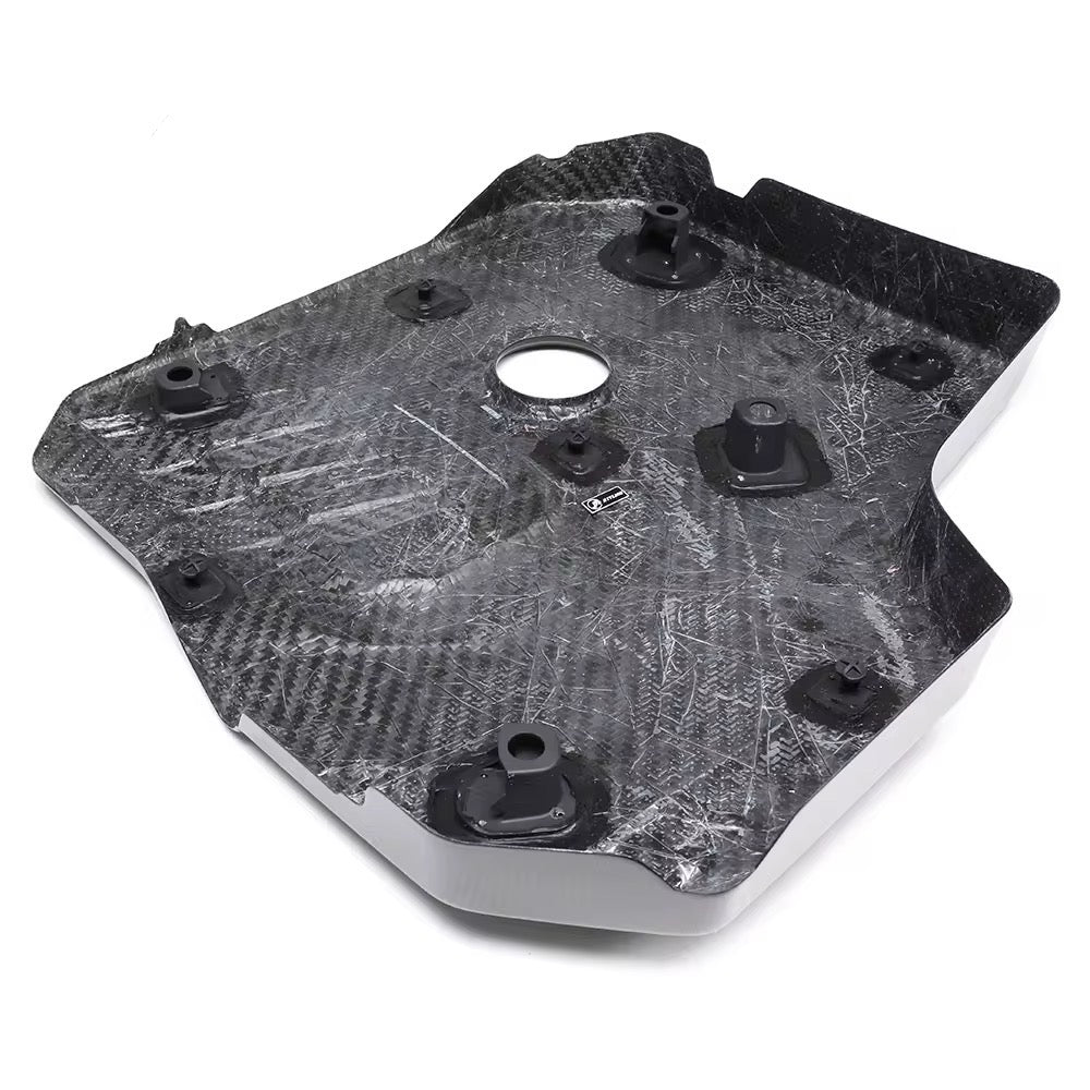 A90 Toyota Supra B48 Carbon Fibre Engine Cover - Nine Motorsport