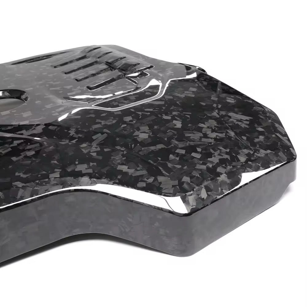 A90 Toyota Supra MK5 B48 Forged Carbon Fibre Engine Cover - Nine Motorsport
