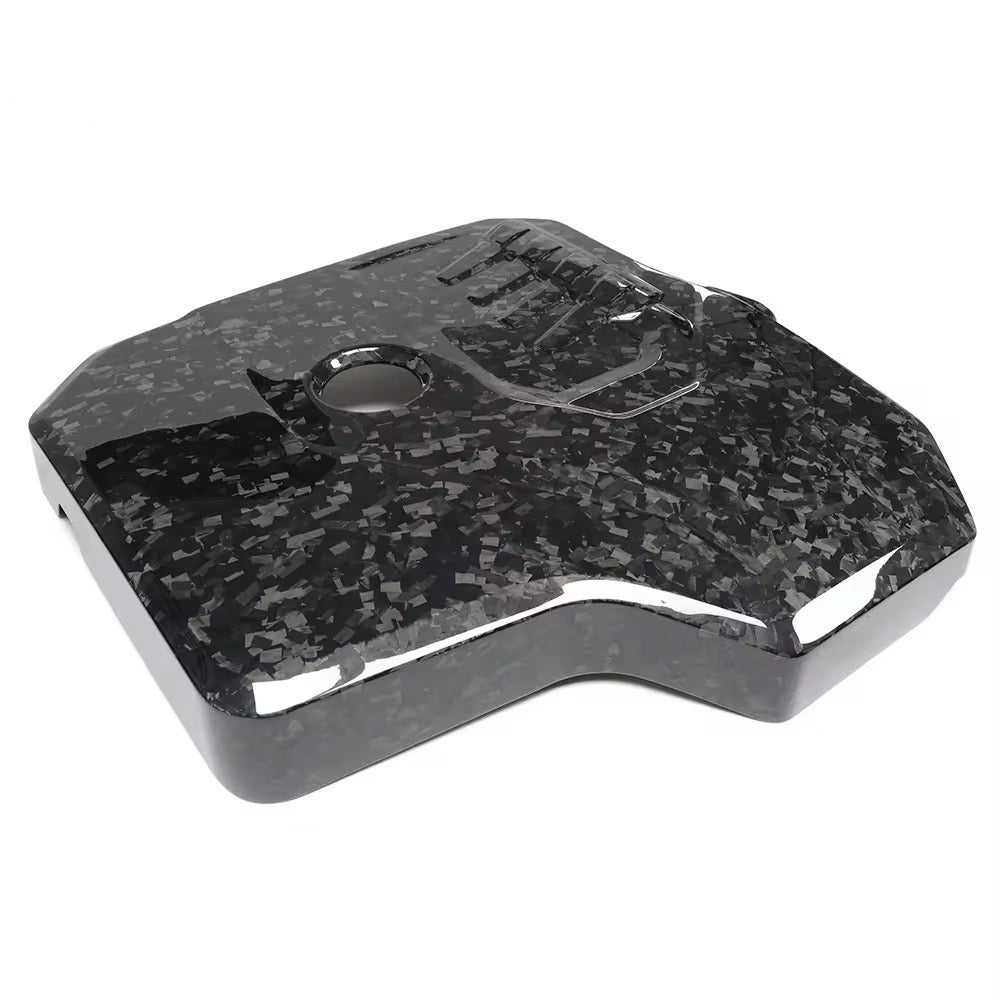 A90 Toyota Supra MK5 B48 Forged Carbon Fibre Engine Cover - Nine Motorsport