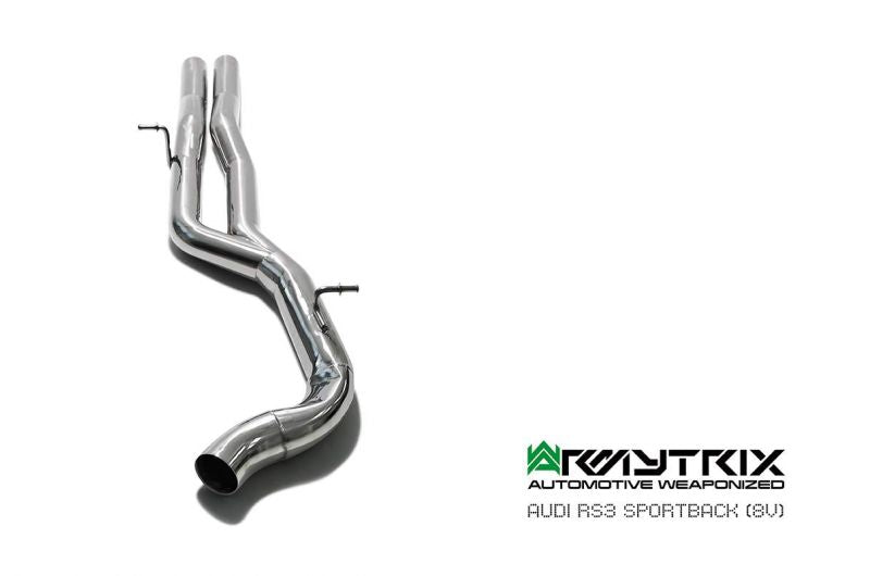 Armytrix Stainless Steel Valvetronic Cat Back Exhaust System Audi RS3 8V Sportback 15-20