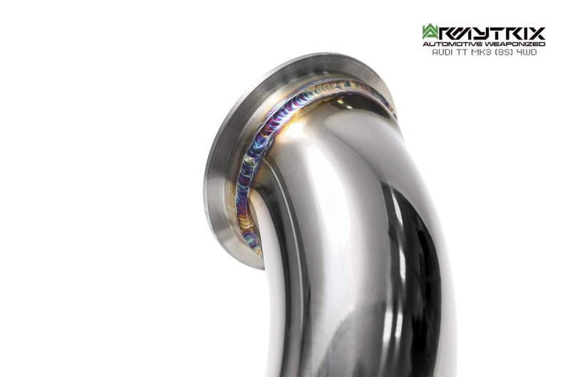 Armytrix Stainless Steel Valvetronic Cat Back Exhaust System Audi TT 8S AWD 14+