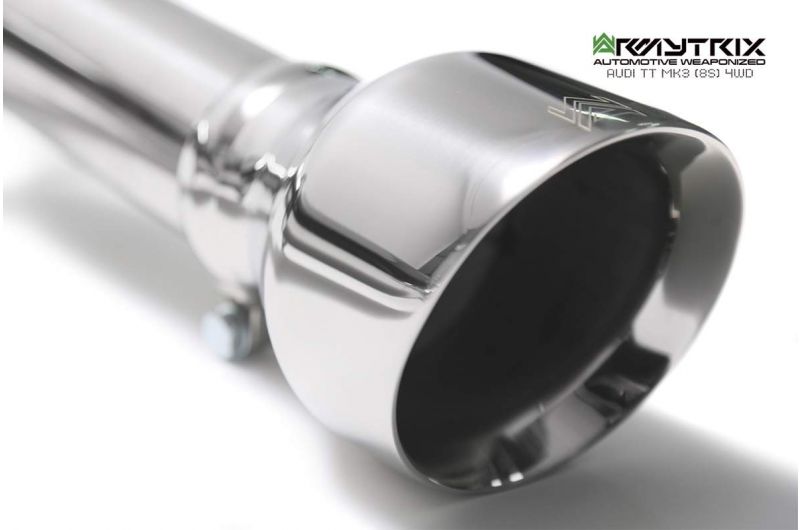 Armytrix Stainless Steel Valvetronic Cat Back Exhaust System Audi TT 8S AWD 14+