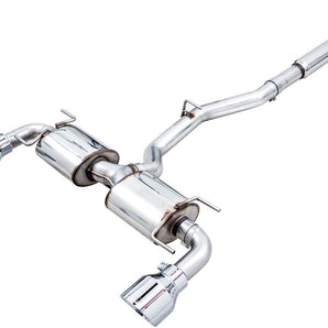 AWE Subaru BRZ/ Toyota GR86/ Toyota 86 Touring Edition Cat-Back Exhaust- Chrome Silver Tips