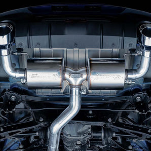 AWE Subaru BRZ/ Toyota GR86/ Toyota 86 Touring Edition Cat-Back Exhaust- Chrome Silver Tips