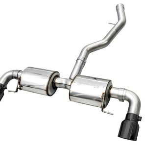 AWE 19-23 BMW 330i / 21-23 BMW 430i Base G2X Touring Axle Back Exhaust - Diamond Black