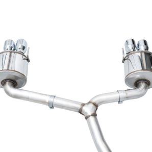 AWE Tuning 2022+ VB Subaru WRX Touring Edition Exhaust - Chrome Silver Tips