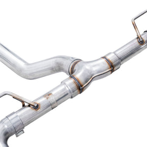AWE Subaru BRZ / Toyota GR86 / Toyota 86 Track Edition Cat-Back Exhaust- Diamond Black Tips