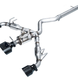 AWE Tuning 2023+ Toyota GR Corolla Track Edition Exhaust - Diamond Black Tips