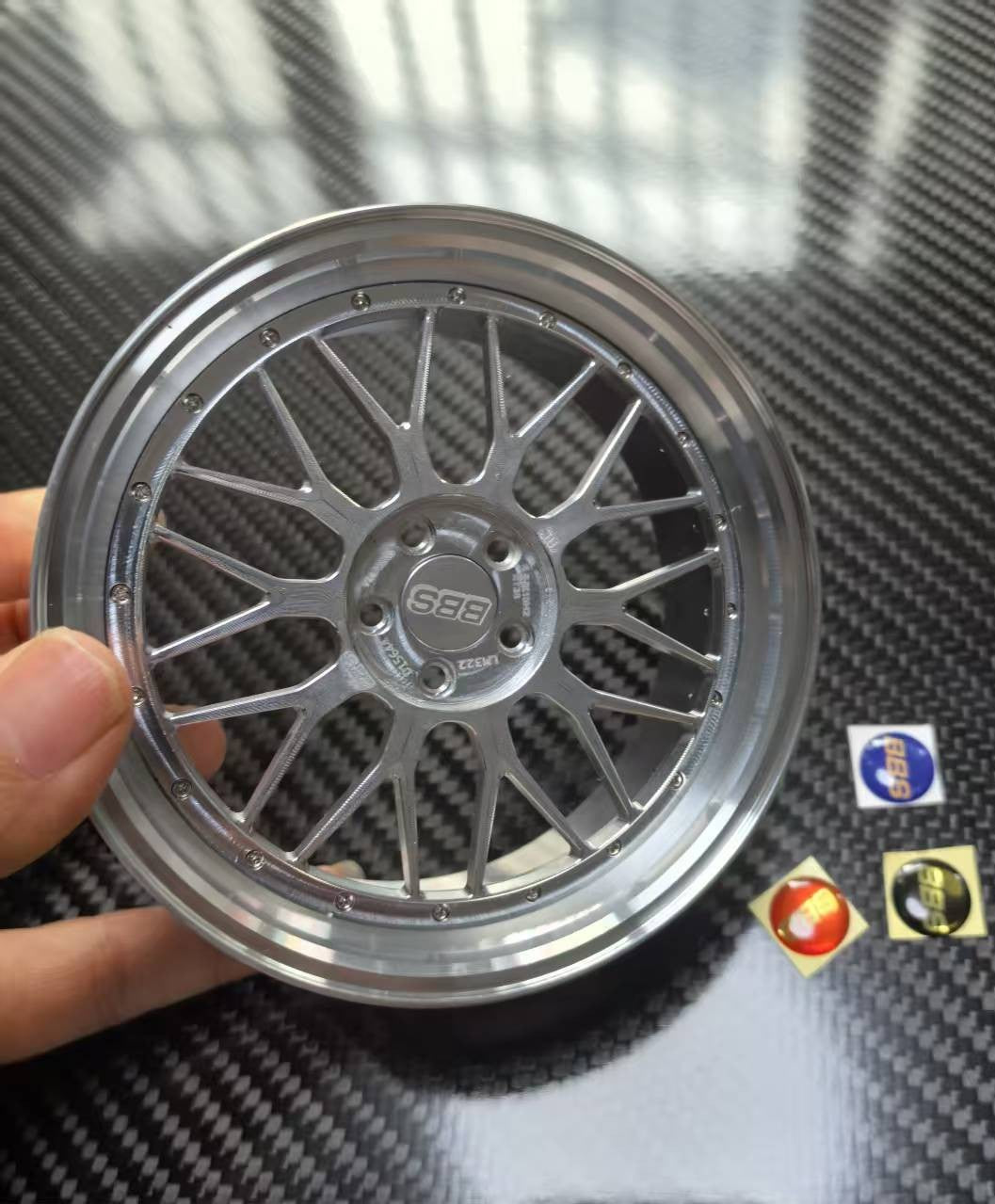 BBS RS GT Style 10cm Die-Cast Aluminium Mini Wheel