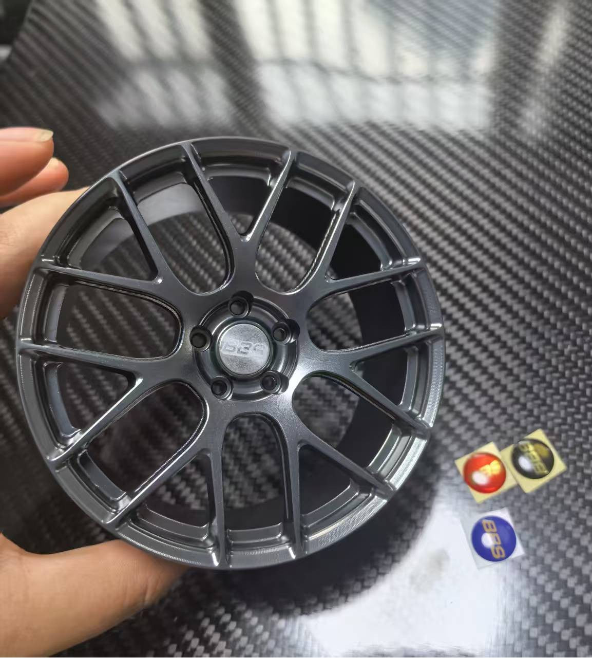 BBS RE-V7 Style 10cm Die-Cast Aluminium Mini Wheel