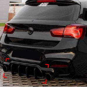 BMW 1 Series F20 M140i Rear Diffuser - Nine Motorsport