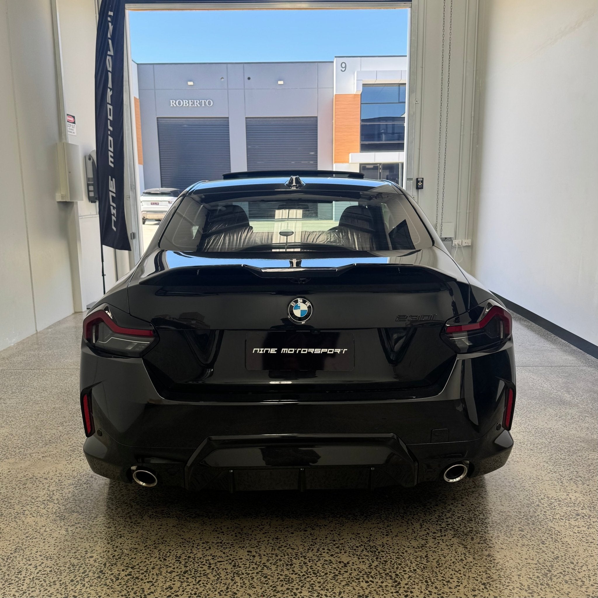 BMW 2 Series (22+) G42/G87 M2 coupe Rear Spoiler - Nine Motorsport
