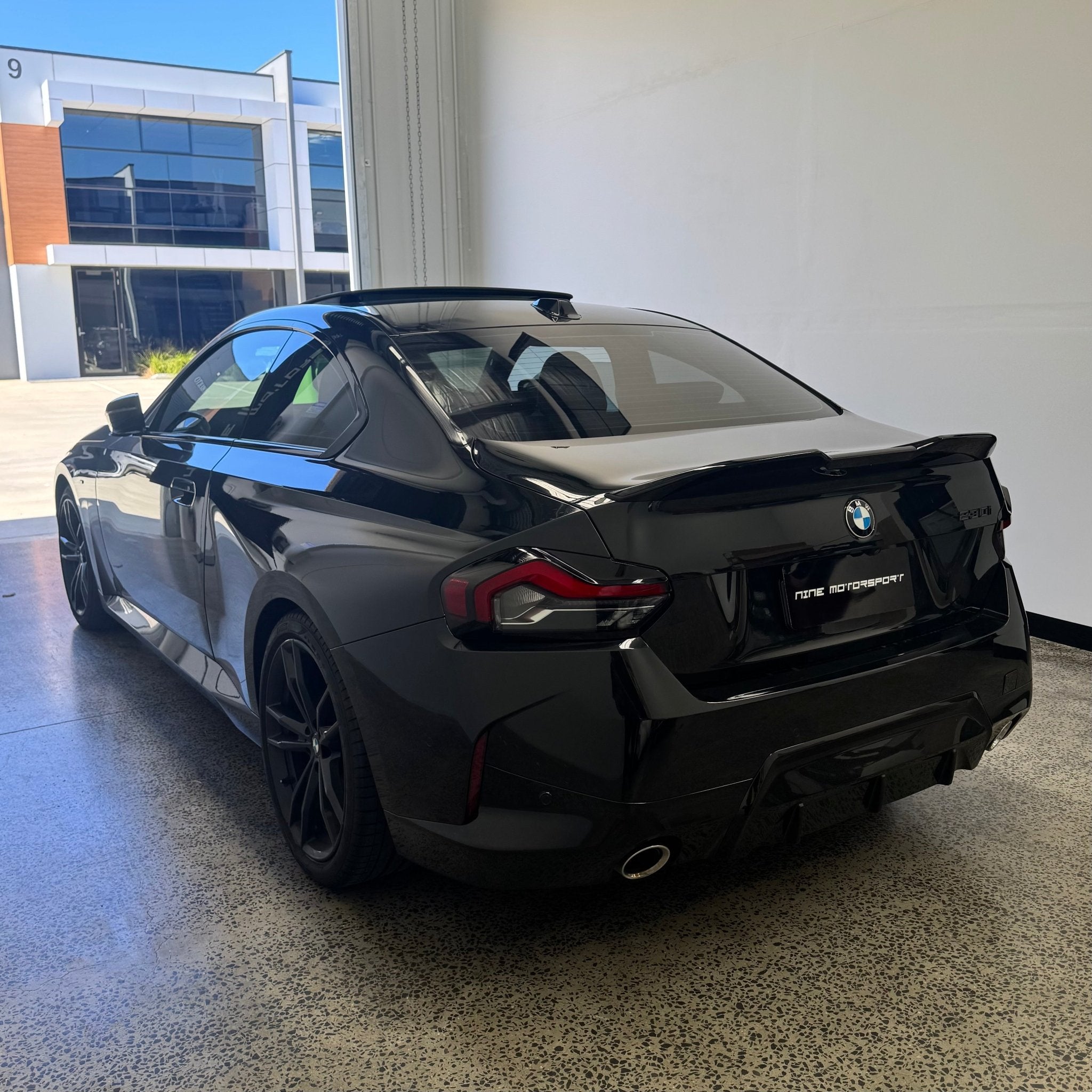 BMW 2 Series (22+) G42/G87 M2 coupe Rear Spoiler - Nine Motorsport