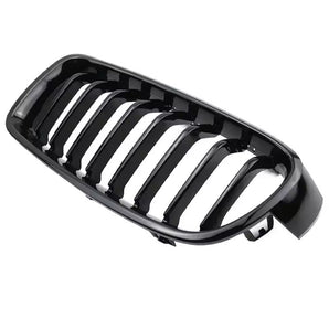 BMW 3 Series F30 (12 - 18) Gloss Black Front Grille - Nine Motorsport