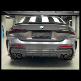 BMW 4 Series G22 G23 Carbon Fibre Rear Diffuser (20 - 23) - Nine Motorsport