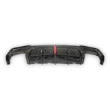 BMW 4 Series G22 G23 Carbon Fibre Rear Diffuser With Lamp (20 - 23) - Nine Motorsport