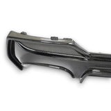 BMW 4 Series G22 G23 Carbon Fibre Rear Diffuser With Lamp (20 - 23) - Nine Motorsport