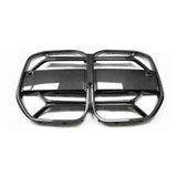 BMW 4 Series G22 G23 G26 Carbon Fibre Front Grille - Nine Motorsport