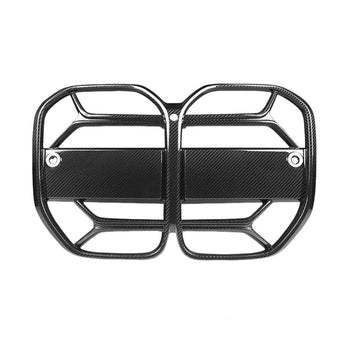 BMW 4 Series G22 G23 G26 Carbon Fibre Front Grille - Nine Motorsport